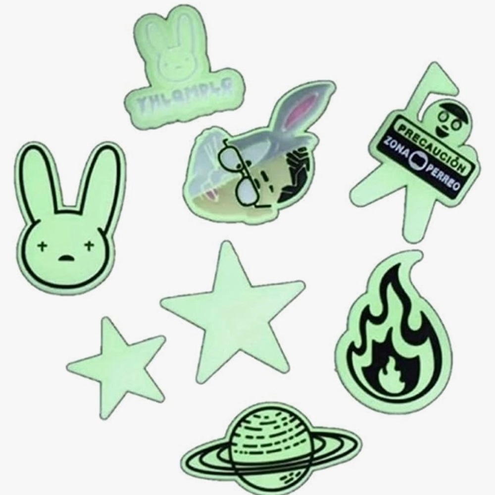 Bad Bunny shoe charms